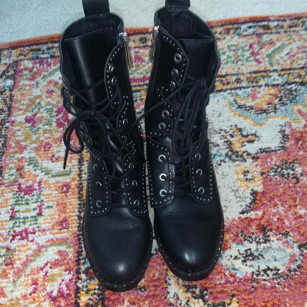 Zara combat boots